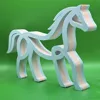 Ribbon horse