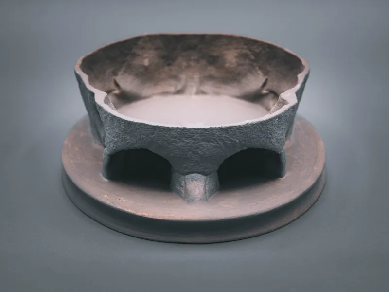 Sliced Skull Bowl