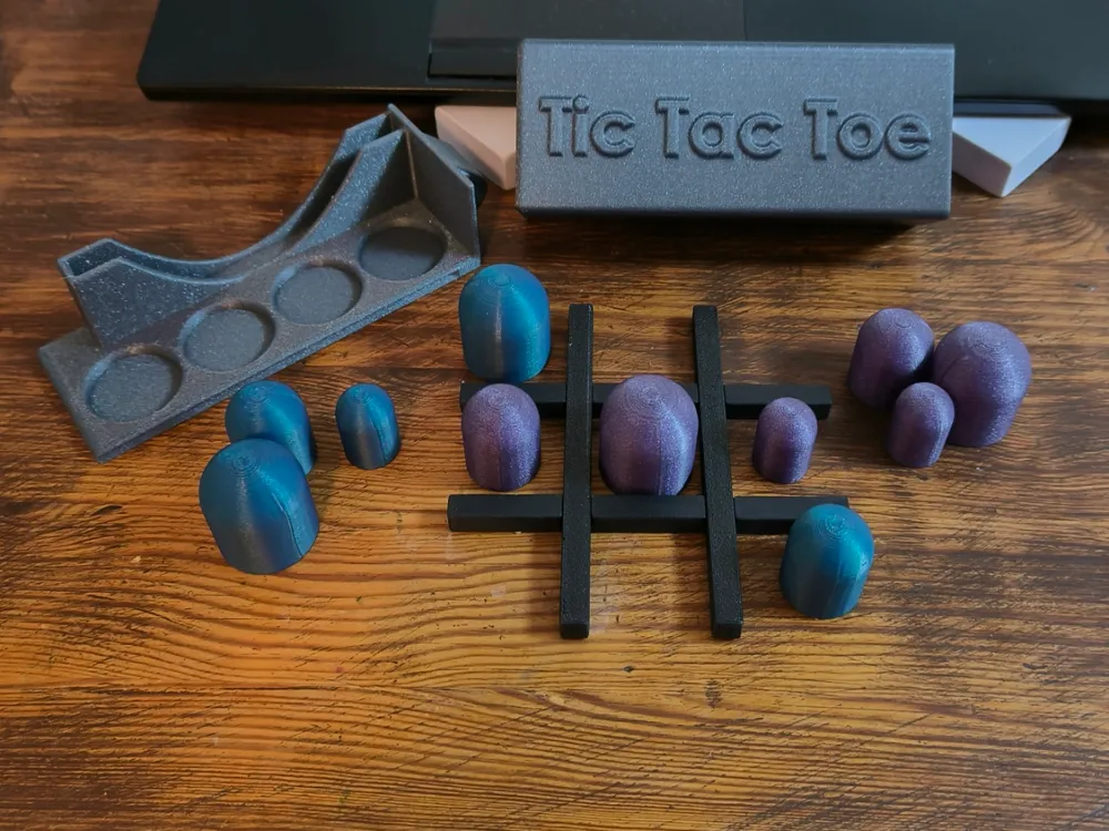 Tic Tac Toe - level up! by eskilone MakerWorld: Download Free 3D Models