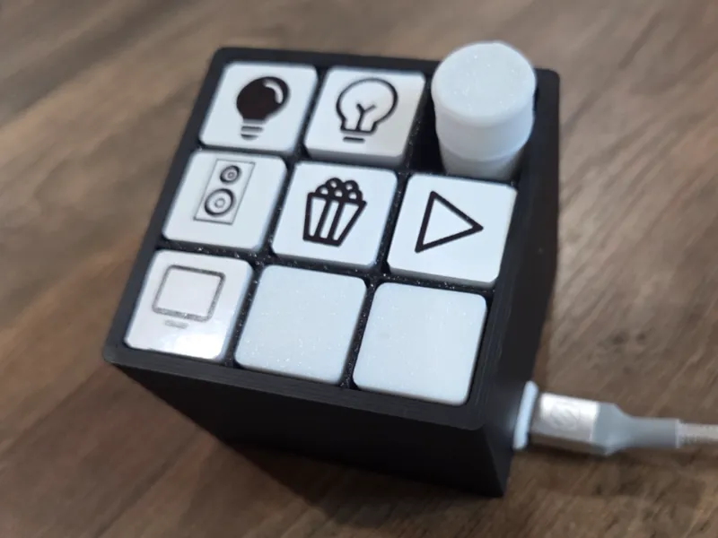 Macro Pad With Knob (GX Mechanical Switch)