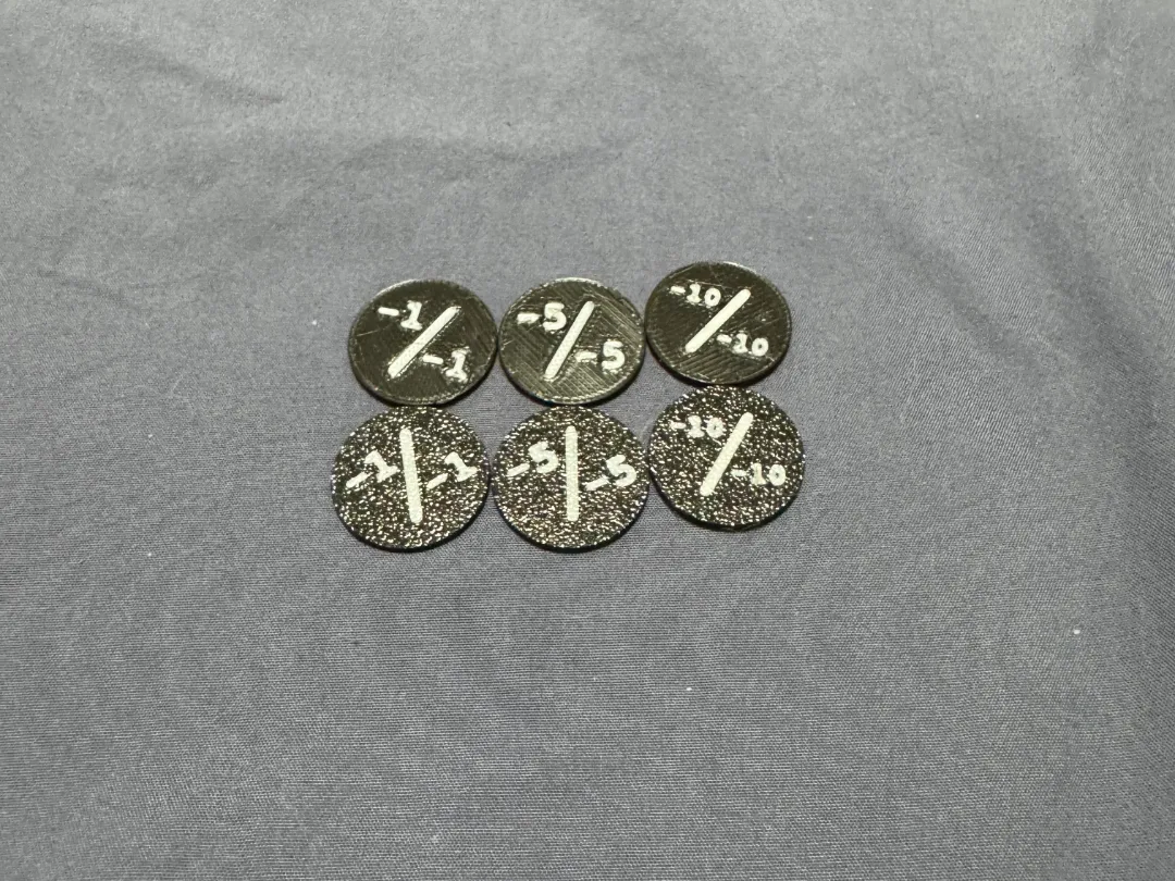 -1/-1 counters for Magic the Gathering - Free 3D Print Model - MakerWorld