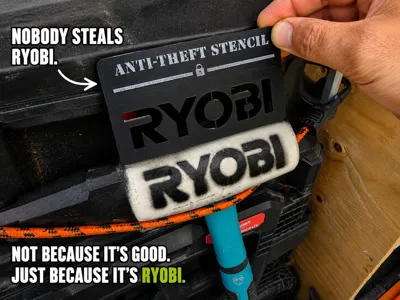 Anti-Theft Stencil