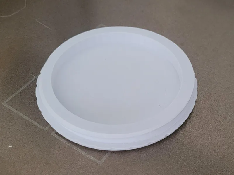 Dicebox lid with no design