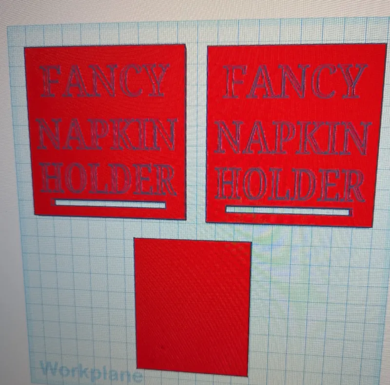 Fancy Napkin holder
