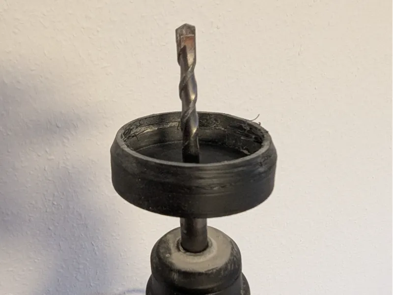 Staubfänger für Bohrer bis 6mm  (überkopf)