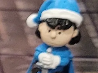 Lucy from peanuts as an oathbreaker Paladin , dnd