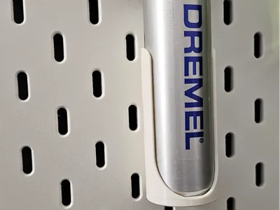 Ikea skadis Dremel torch 