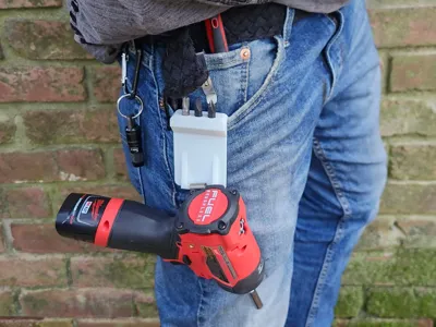 Impact Driver And Magnetic Bit Pocket Holder