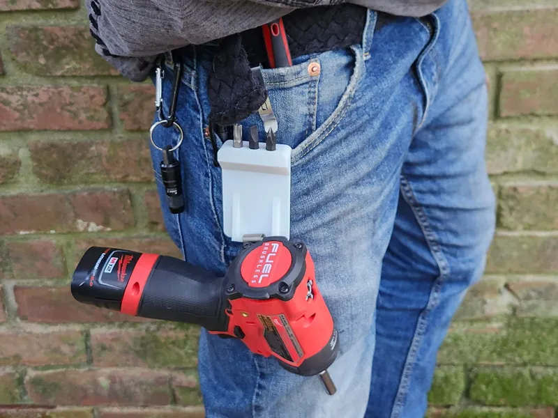 Impact Driver And Magnetic Bit Pocket Holder