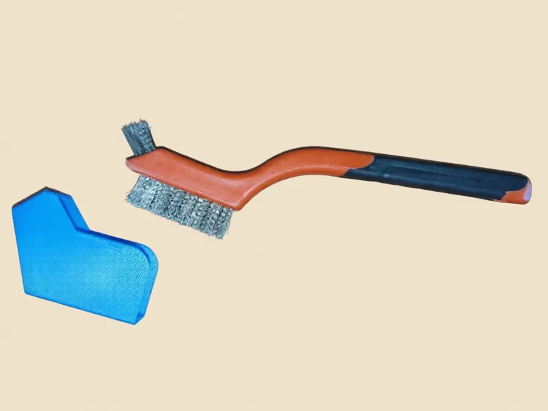Wire brush cover