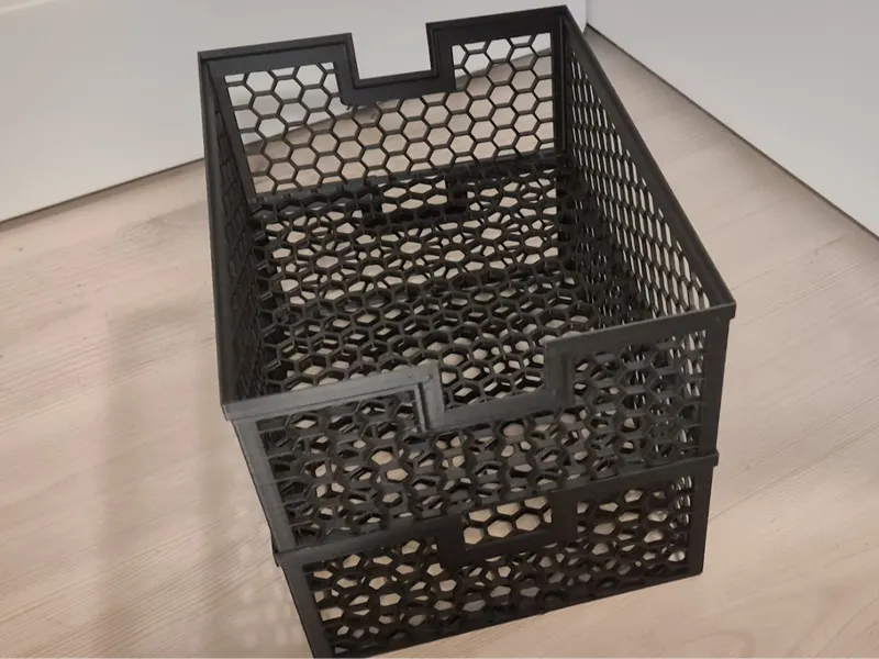 Stackable organizer box