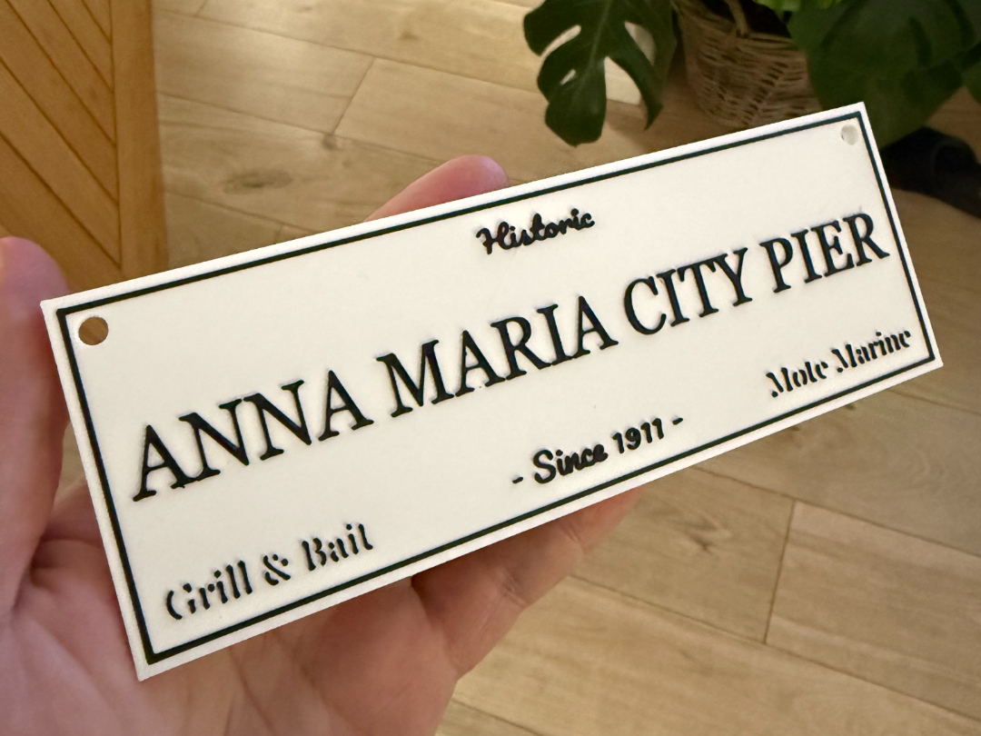 Anna Maria City Pier Sign 