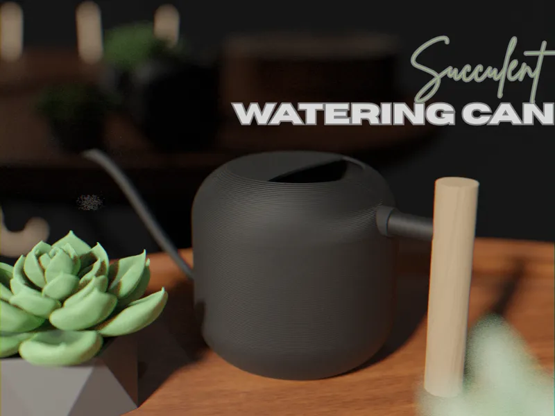 Succulent Watering Can - Bonsai