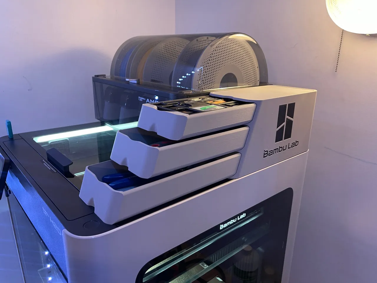 H2 Series Top Drawers AMS side Drawers H2S/H2D/H2C view 4