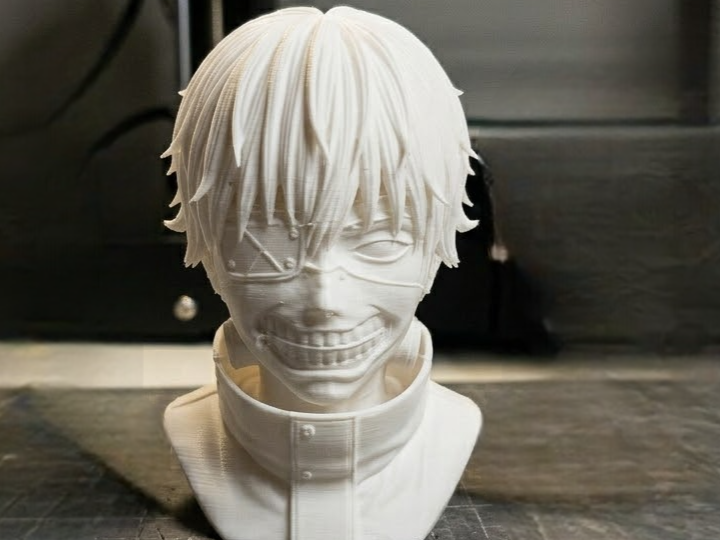 Ken kanaeki Bust 3D Print Model 278