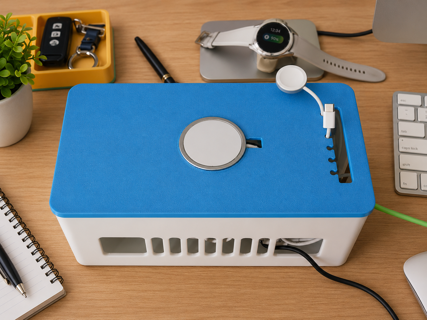 Cable Management Box V2 with Magsafe Charger 