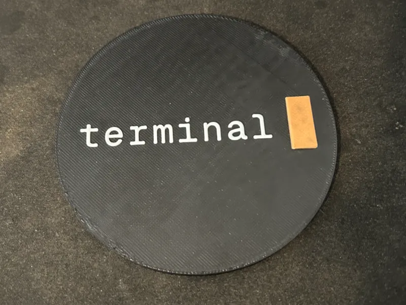 Terminal Coffee Coaster