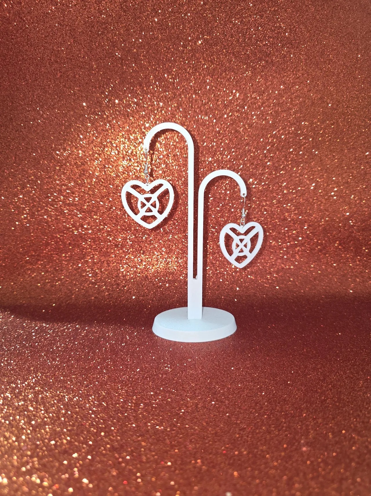 Hope providence and faith earrings view 3