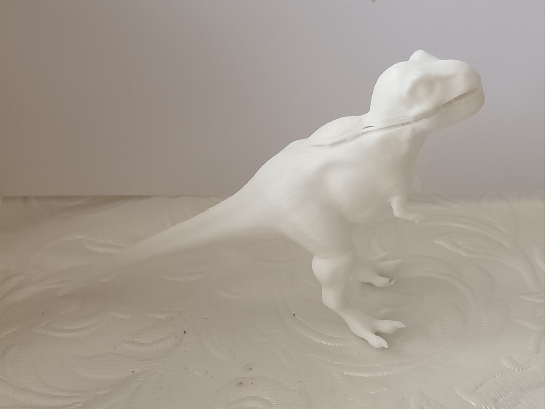 Low-Poly T-Rex Statue (Miniature)