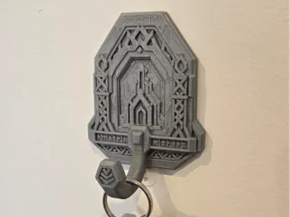 LOTR/ The Hobbit inspire wall mounted key holder