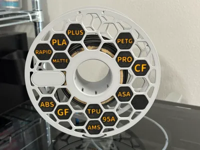Locking Reusable Spool with Markers
