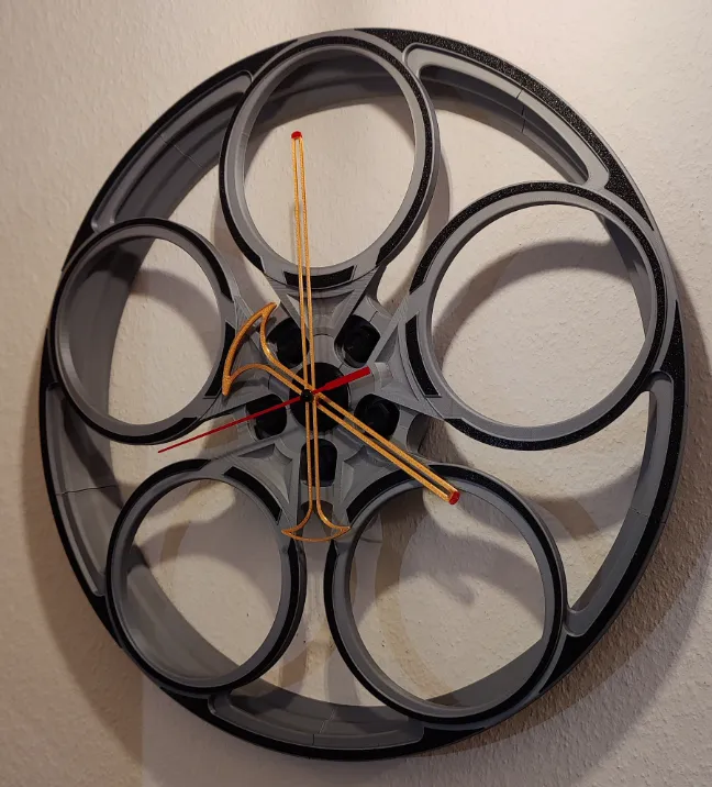 Modern Sport Car Rim Clock