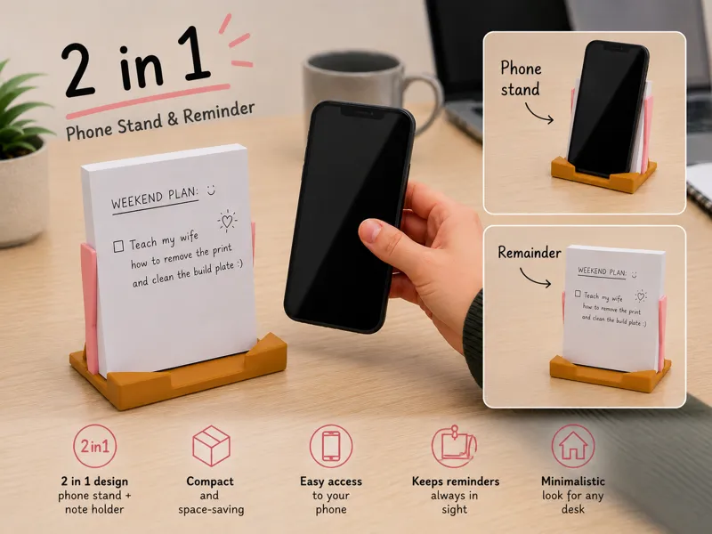 Phone Stand & Reminder