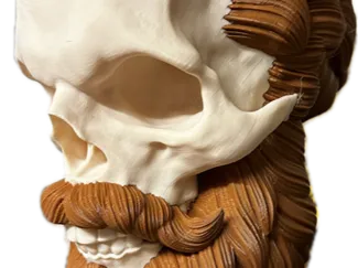 beard skull