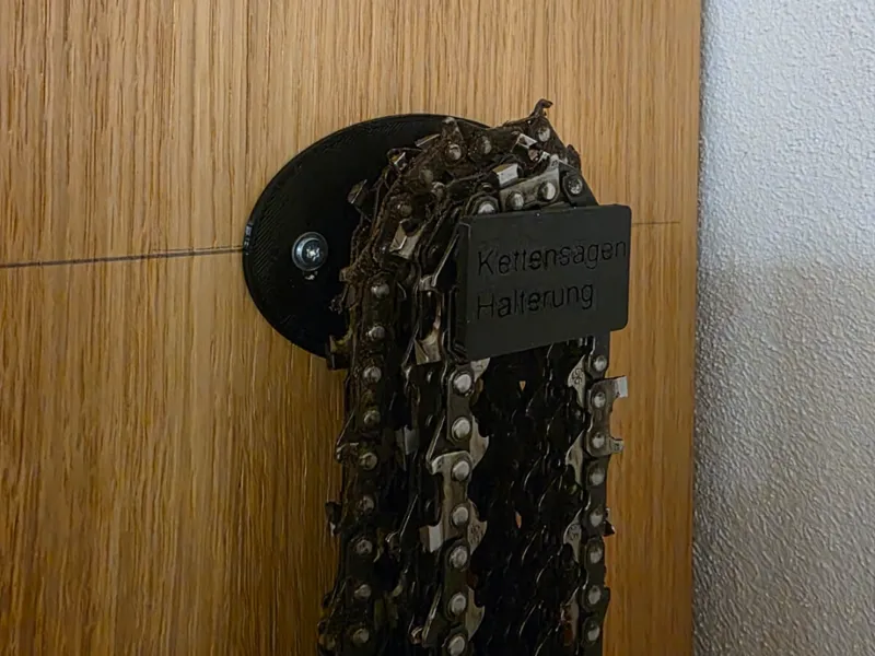 Kettensäge Kette Halterung