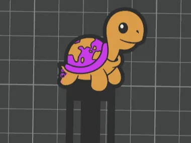 Cute Turtle Bookmark Makerlab