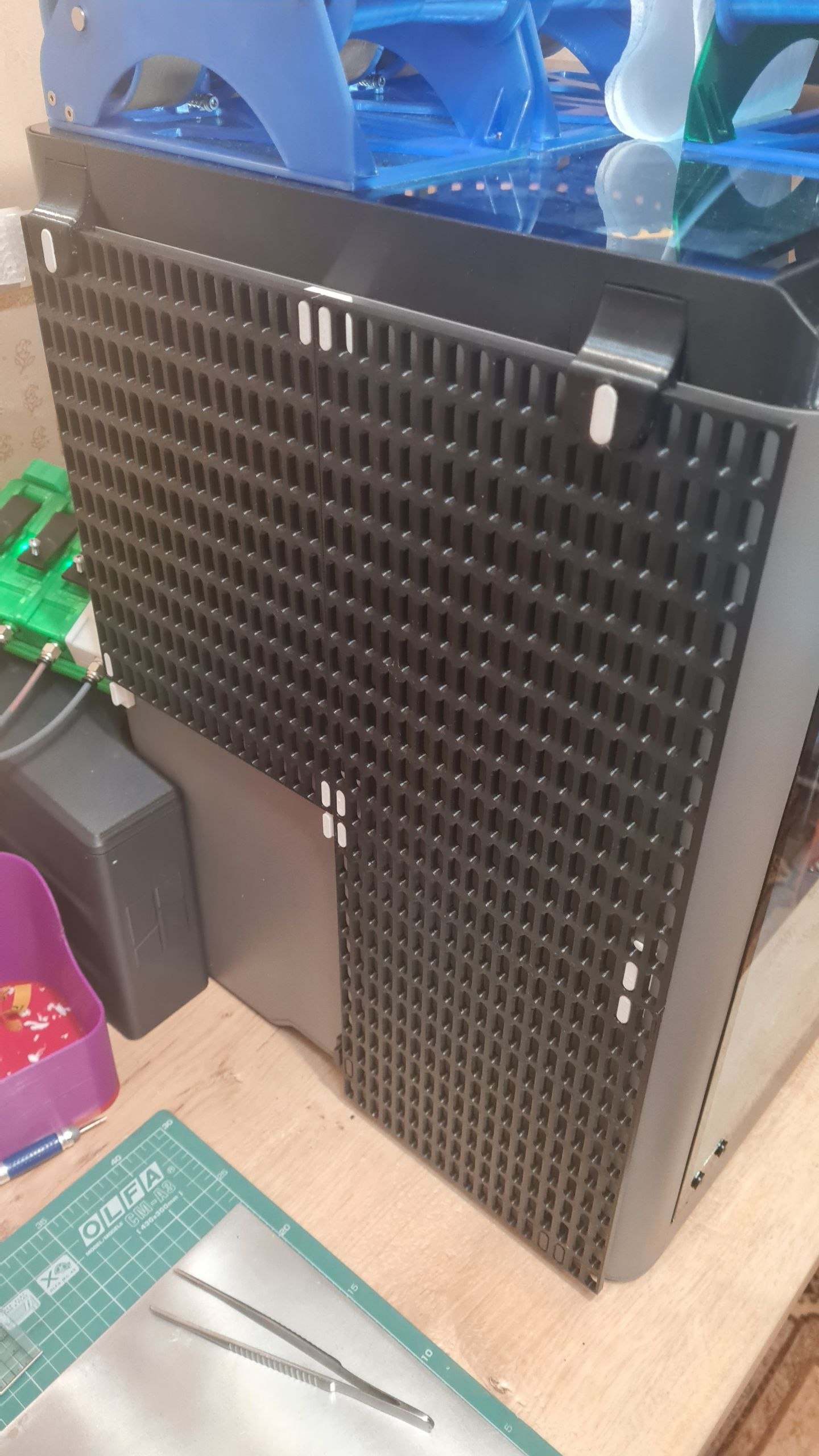 Miniatura 2 do modelo 3D 简洁的 P2S 增高架