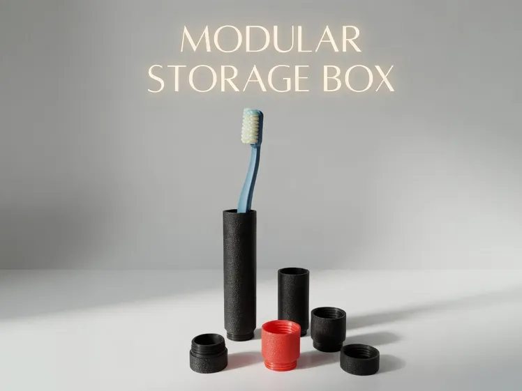 Modular Screwed Storage Box