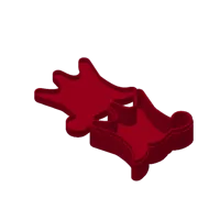 0.2mm layer, 3 walls, 50% infill, red