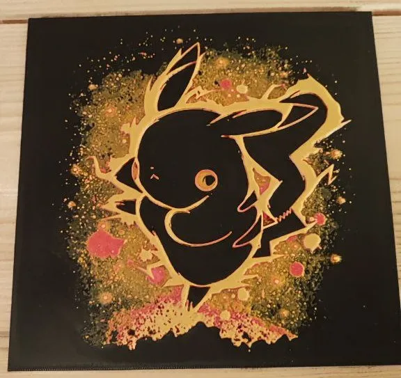 Pikachu splash - Hueforge