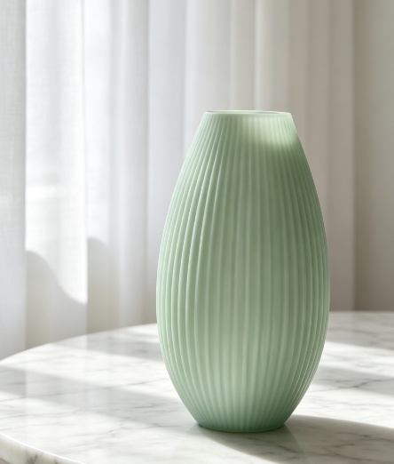 Miniatura 5 do modelo 3D Modern Vase ribbed