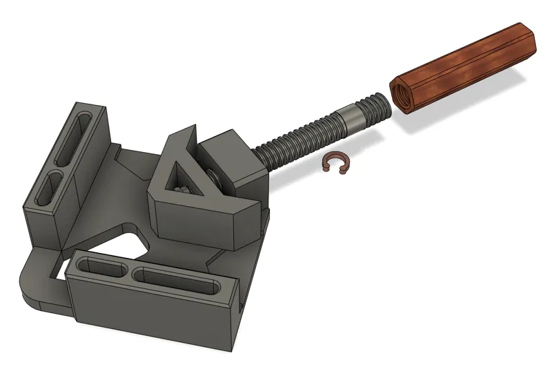 Mini Vise (90 degrees holder)