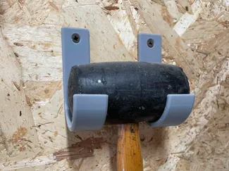 Universal Rubber Mallet Wall Mount 