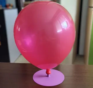 Balloon hovercraft