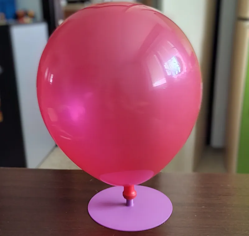 Balloon hovercraft
