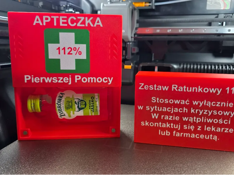 Apteczka Pierwszej Pomocy 112% – wódka box