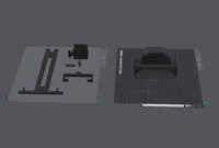 Cassa doccia NO COLLA 0.2mm layer, 3 walls, 20% infill