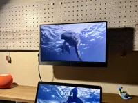 Support panneau perforé pour écran Arzopa — photo 1
