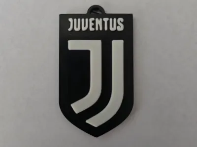 Juventus Keychain Until the End
