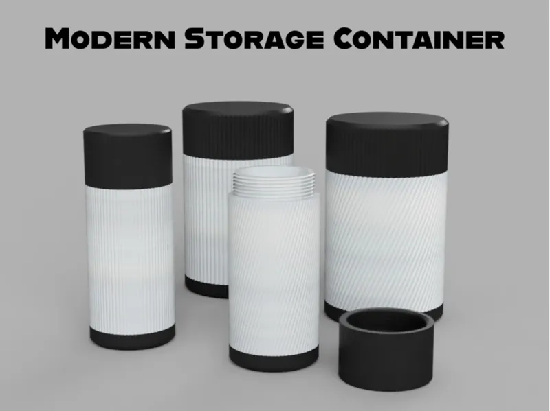 Modern Storage Container Set