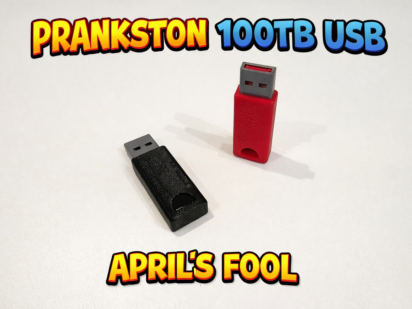 Fake USB Stick Prank, April Fools, No AMS, 2 Parts