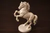 Rearing rampant horse sculpture single Color