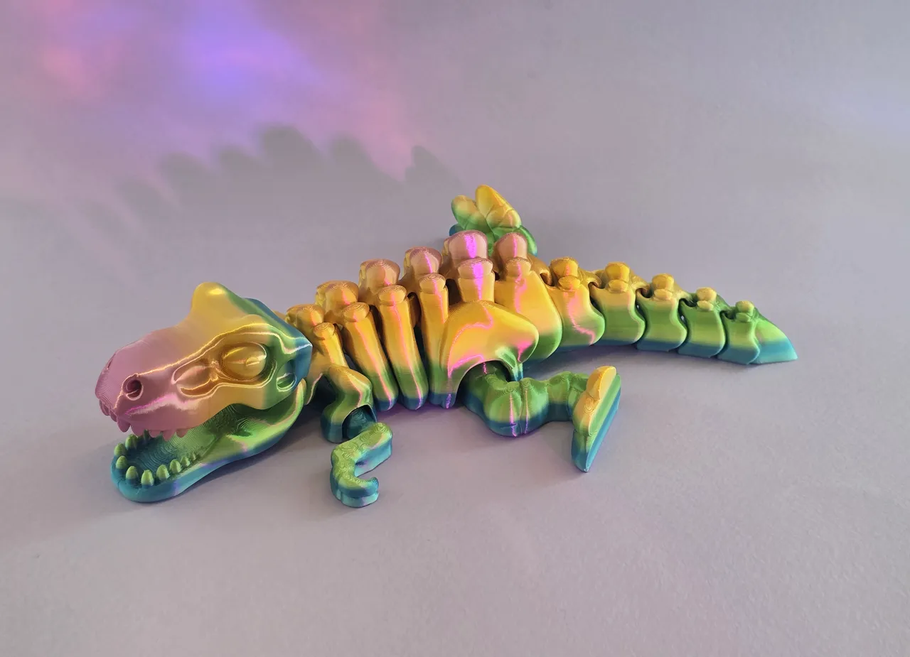 Flexi Skeleton T-Rex Dinosaur view 3