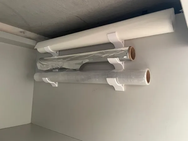 Support pour rouleaux de cuisine
