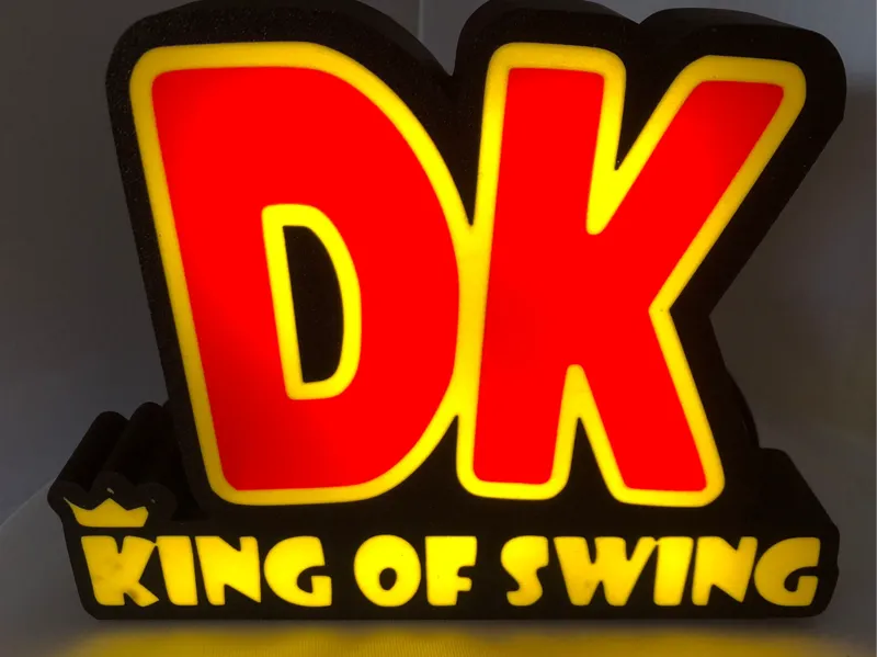 Nintendo Donkey Kong King of Swing Lightbox