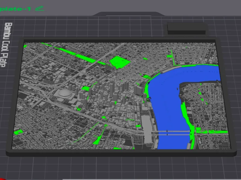 NEW ORLEANS 3D MAP